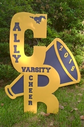 Cy-Ranch High School Yard Sign