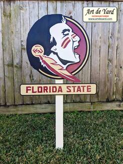 Florida State University Seminoles Yard Sign