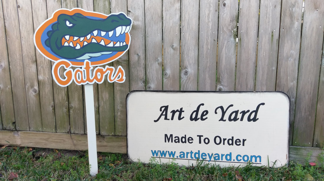 Florida Gators Yard Sign