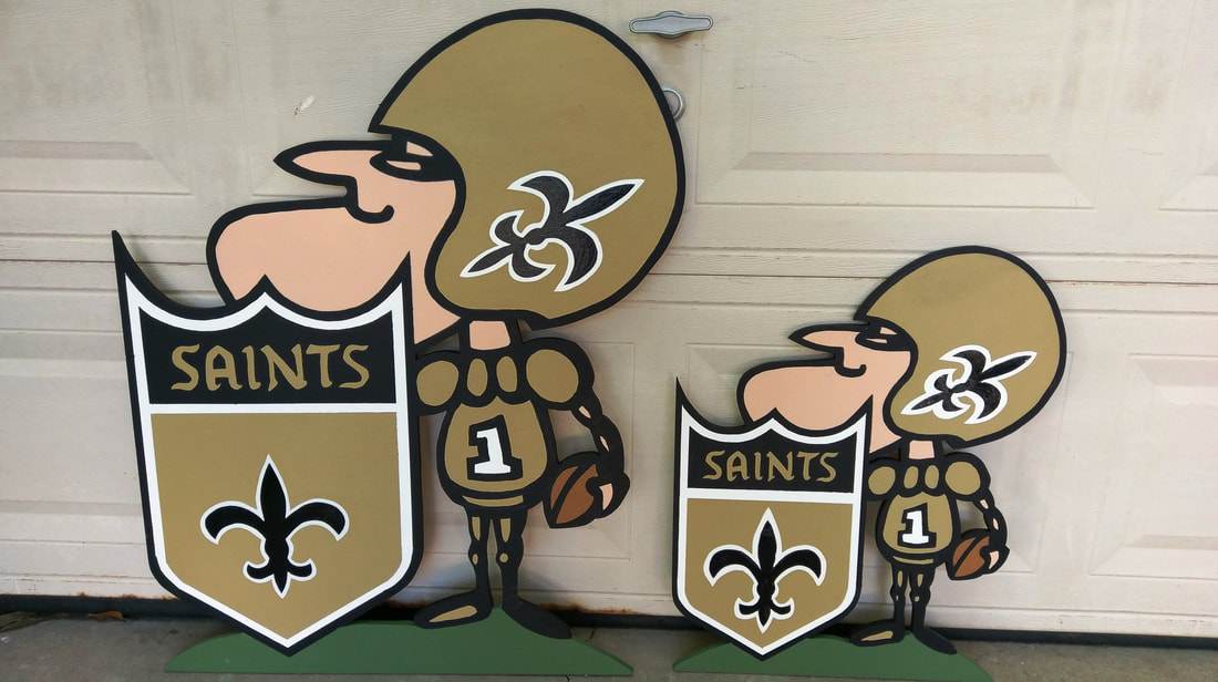 New Orleans Saints Home Sweet Home Sign