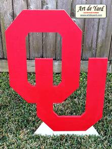 Oklahoma University Yard Sign by Art de Yard
